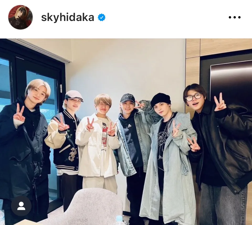 ※画像はSKY-HI Instagram (skyhidaka)より