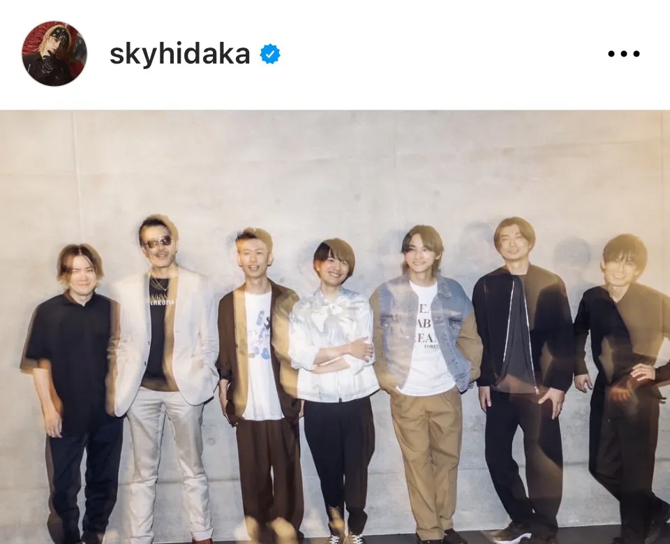 ※画像はSKY-HI Instagram (skyhidaka)より