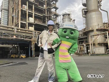 Snow Man阿部亮平、「次世代エネルギーのSDGs」を学ぶためガチャピンと共にリサイクル工場を取材<イット!>