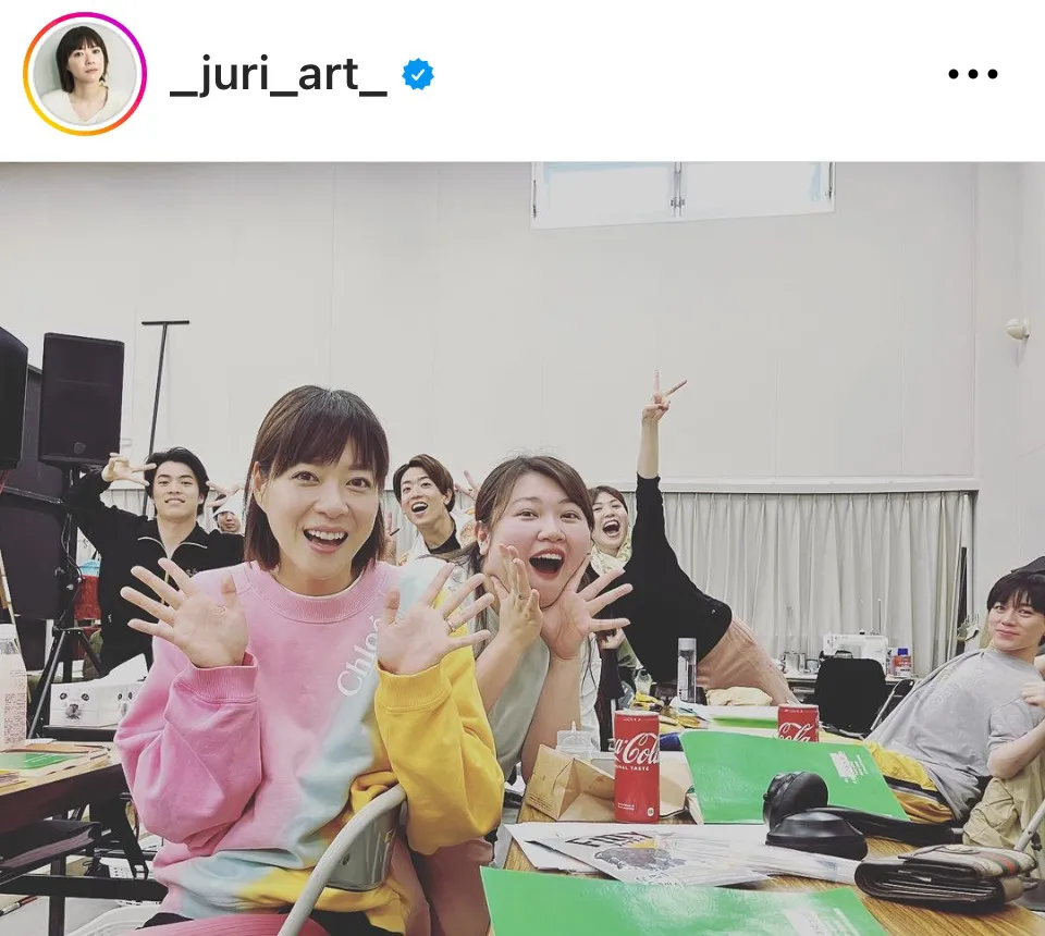 ※画像は上野樹里Instagram(_juri_art_)より