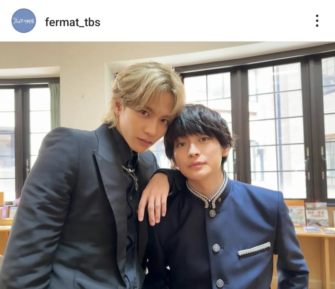 ※画像はドラマ「フェルマーの料理」公式Instagram(fermat_tbs)より