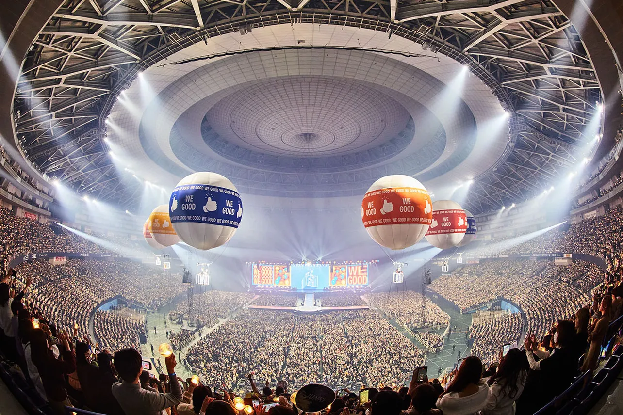 【写真を見る】超満員の京セラドーム大阪