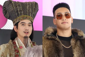 向井理“孔明”が関口メンディー本人に闘志むき出し…「ケイジのそっくりさん」へのレアな表情に驚きの声<パリピ孔明>