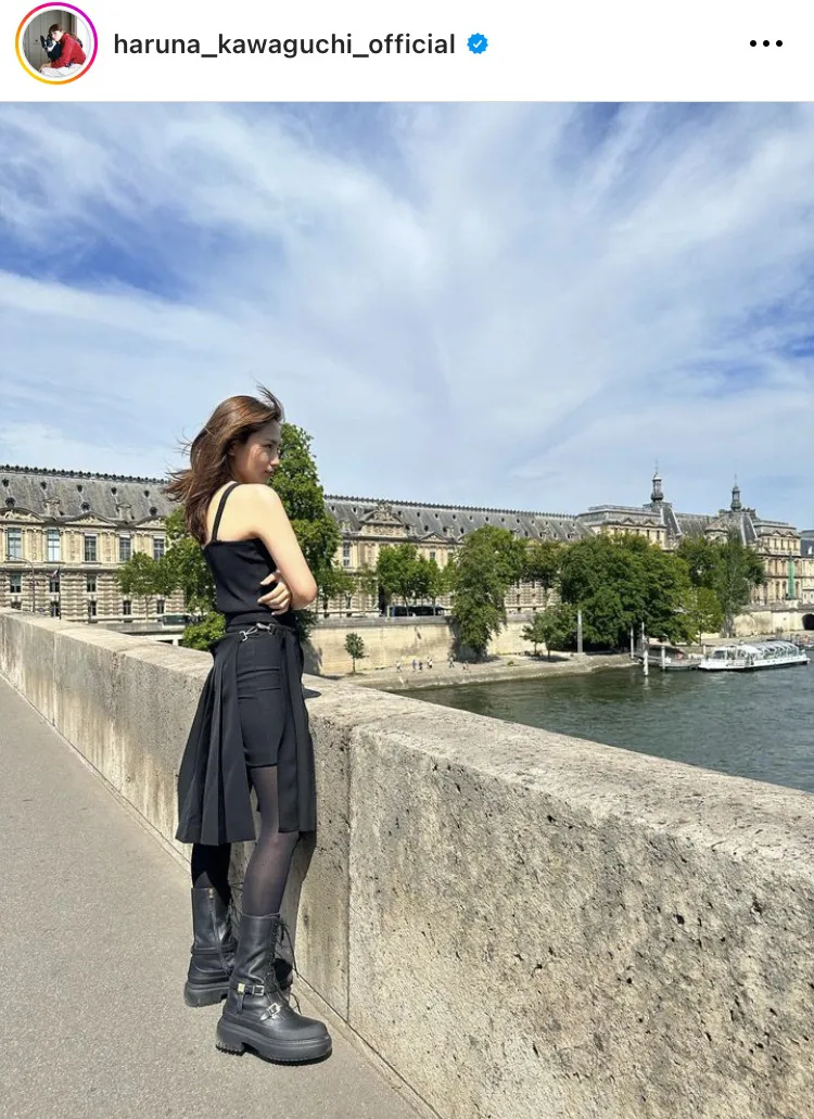 画像・写真 川口春奈、ボディラインがくっきり…“この美しさ、罪です…笑