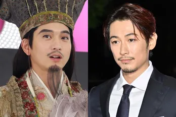 肩を組む向井理&ディーン・フジオカ、遂に会えた2人に反響…「最高に面白いドラマ」「続編希望」と感想も続々<パリピ孔明>