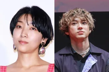 安藤サクラ、“白目”で山田裕貴と2ショット 「どんな表情でも美しい」「白目、最高!」とファン歓喜