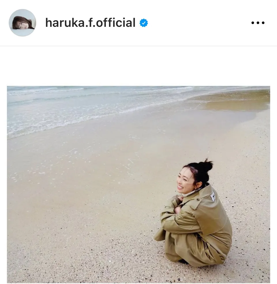 ※画像は福原遥Instagram(haruka.f.official)より