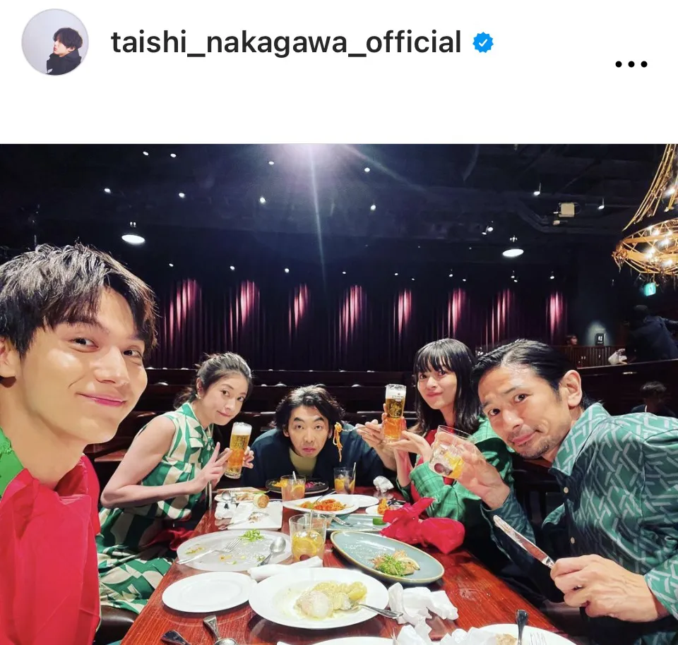 ※画像は中川大志Instagram(taishi_nakagawa_official)より