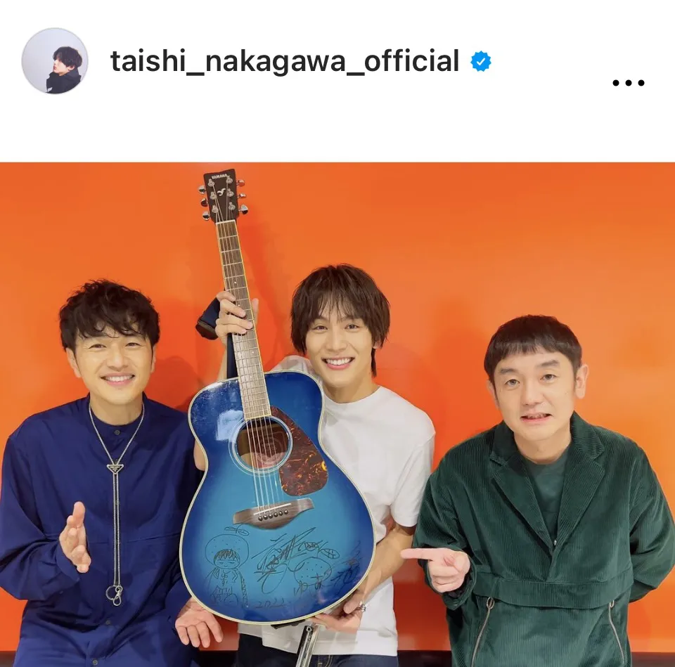 ※画像は中川大志Instagram(taishi_nakagawa_official)より