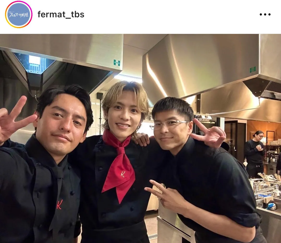 ※画像はドラマ「フェルマーの料理」公式Instagram(fermat_tbs)より