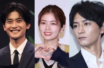 小芝風花×高橋文哉×細田善彦、クリスマスツリーの前でキメまくる3人に「ちょっとニヤケてるよね？(笑)」の声