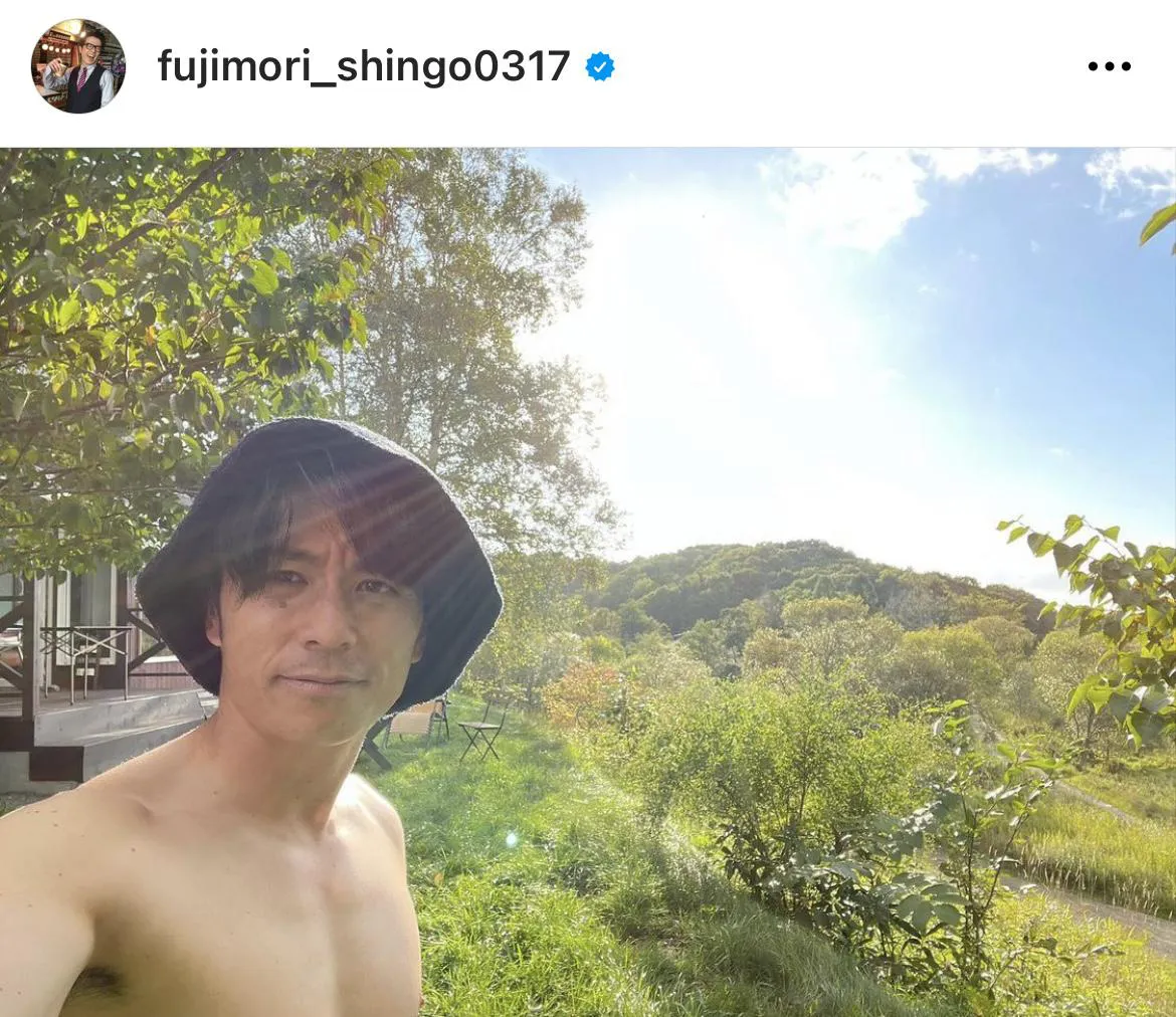 ※藤森慎吾オフィシャルInstagram(fujimori_shingo0317)より