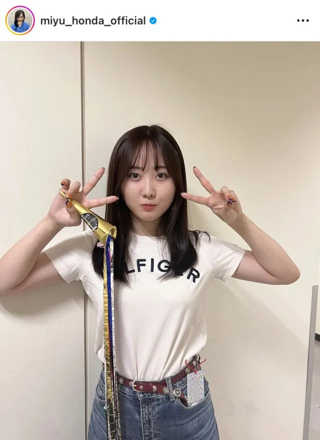 ※本田望結公式Instagram(miyu_honda_official)より