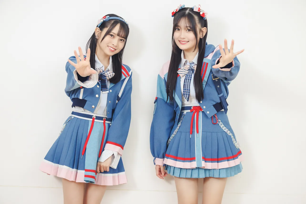 HKT48の竹本くるみ、石橋颯