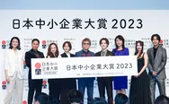 【写真】田村淳、市原隼人ら中小企業を応援するアンバサダーたち9人の集合ショット