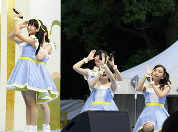 【TIF】つりビット、夕暮れのSMILE GARDENで“真夏の神曲”披露！