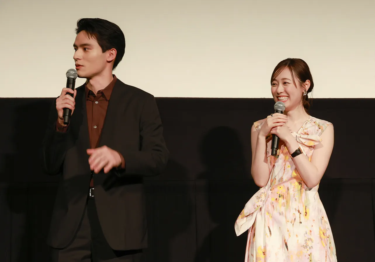 映画「あの花が咲く丘で、君とまた出会えたら。」大ヒット御礼舞台あいさつより