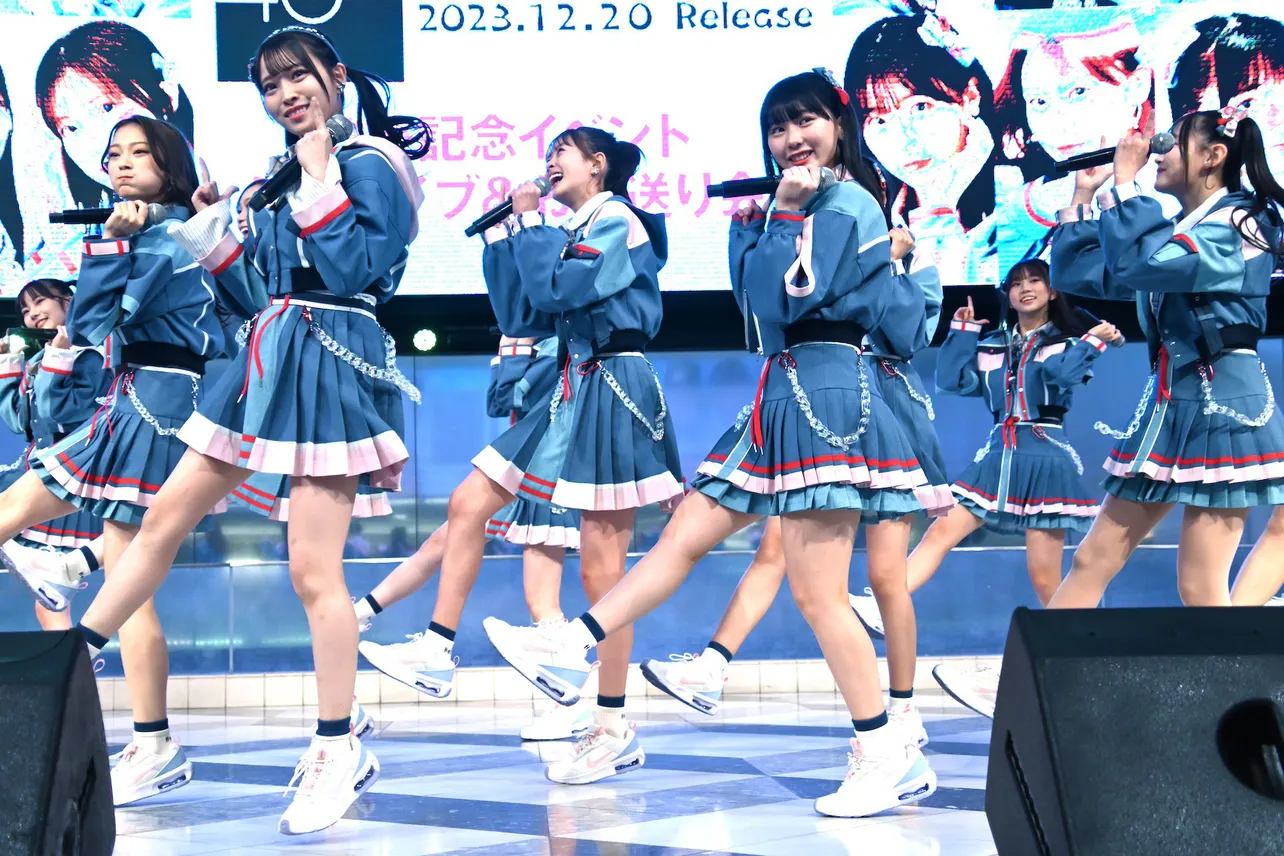 HKT48 17thシングル「バケツを被れ！」発売記念イベントより