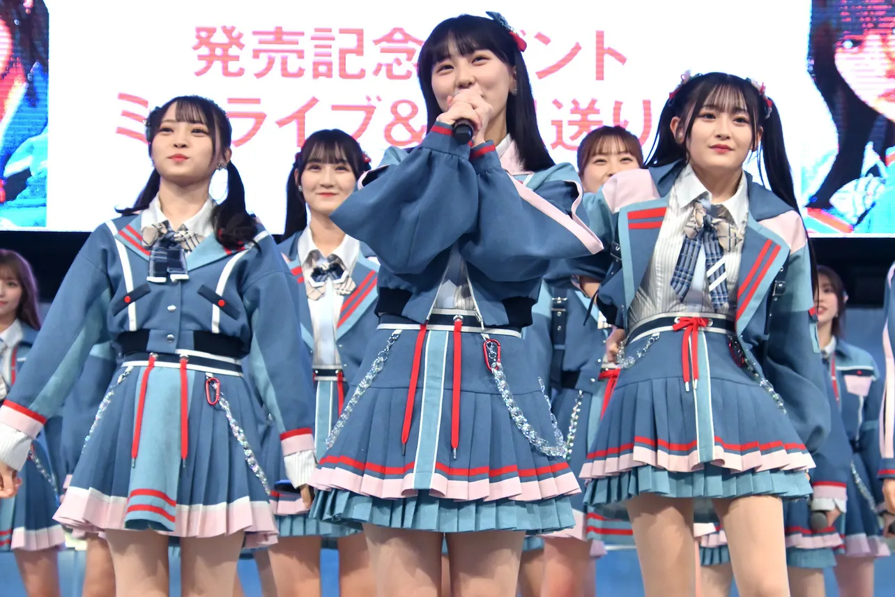 HKT48 17thシングル「バケツを被れ！」発売記念イベントより