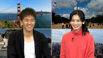 武井壮＆本仮屋ユイカ、世界各地の“およそ1億円物件”にくぎ付け　大豪邸の登場に「最高だな…！」＜憧れの地に家を買おう＞