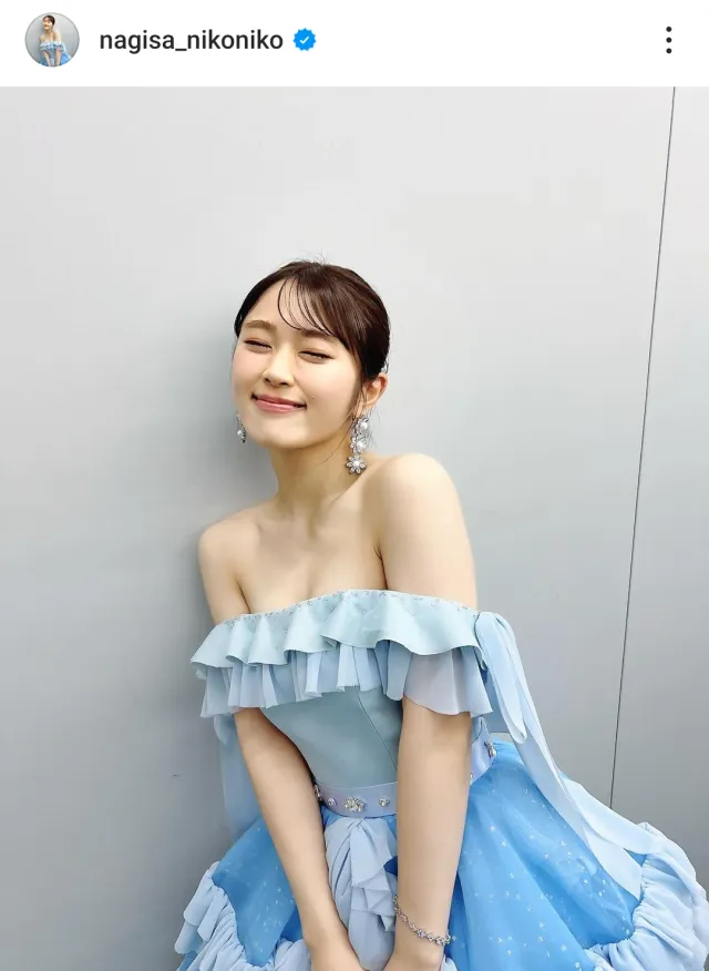 画像・写真 美しすぎる…渋谷凪咲、卒業公演のデコルテ全開のドレス姿に