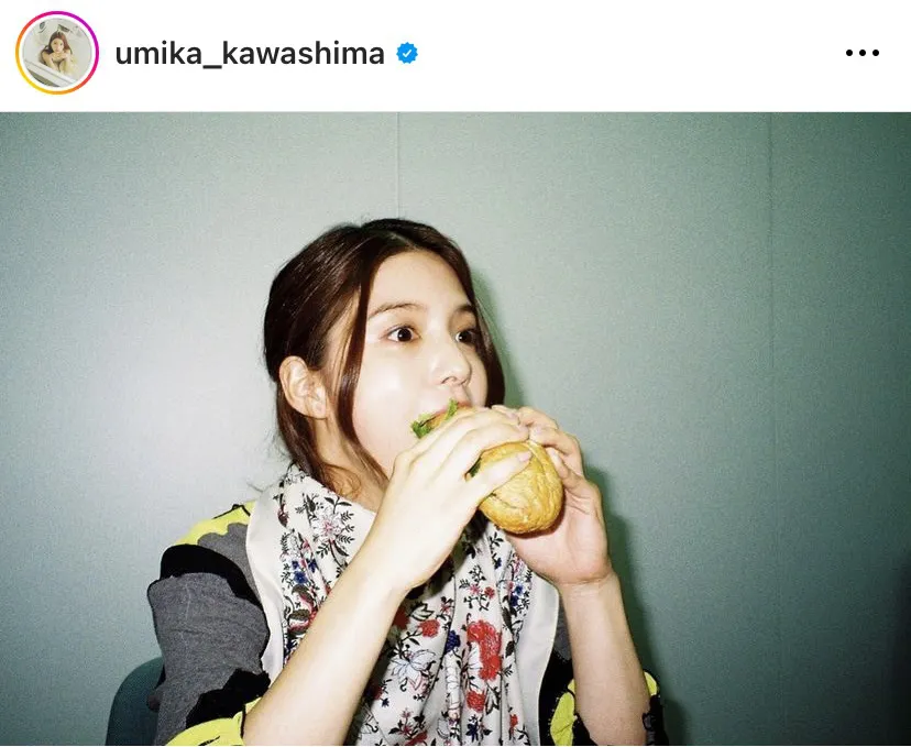 ※画像は川島海荷(umika_kawashima)公式Instagramのスクリーンショット
