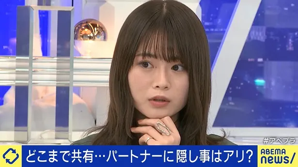 【写真】「“ハガキ職人”がいなくなってしまうのでは？」と持論を述べた山崎怜奈