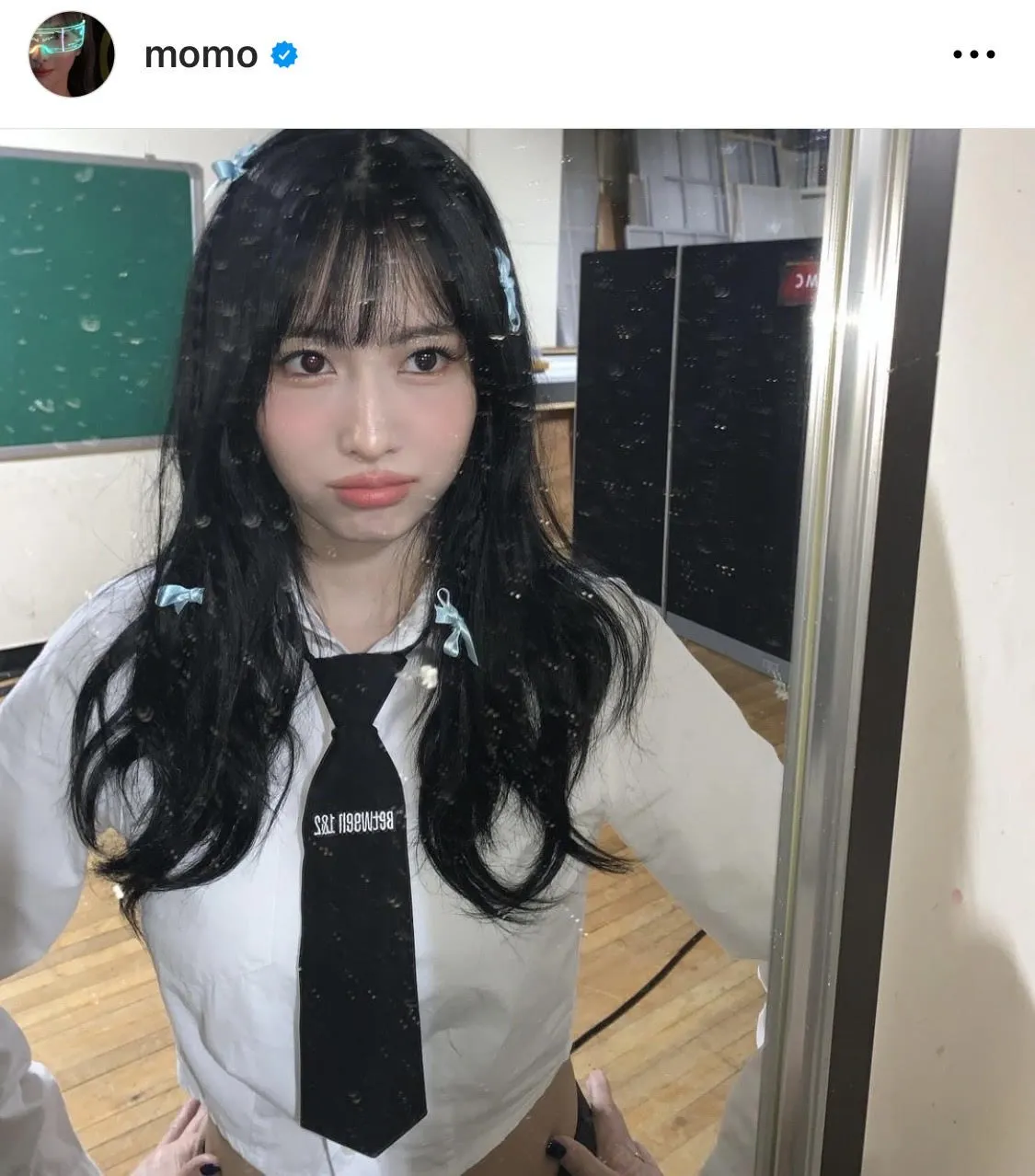 ※モモ公式Instagram(momo)より