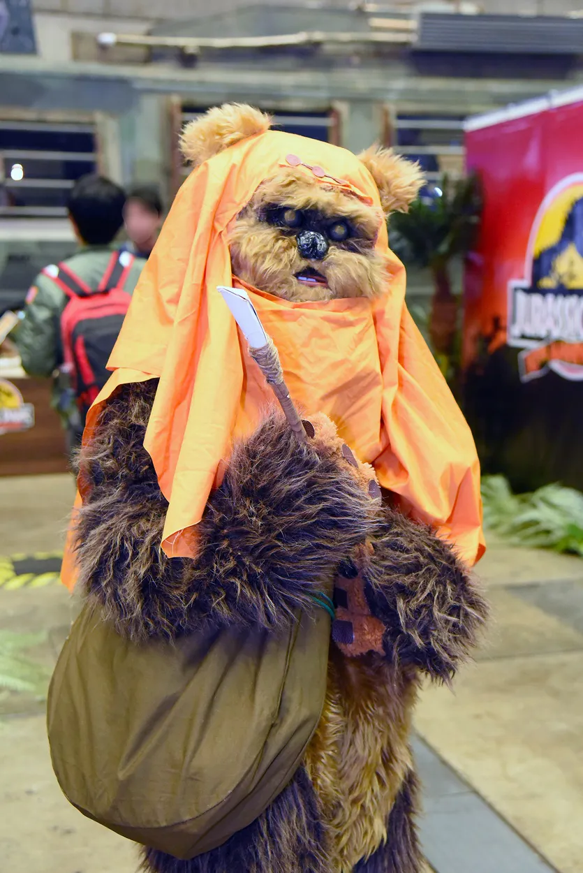 「スター・ウォーズ」のコスプレイヤー