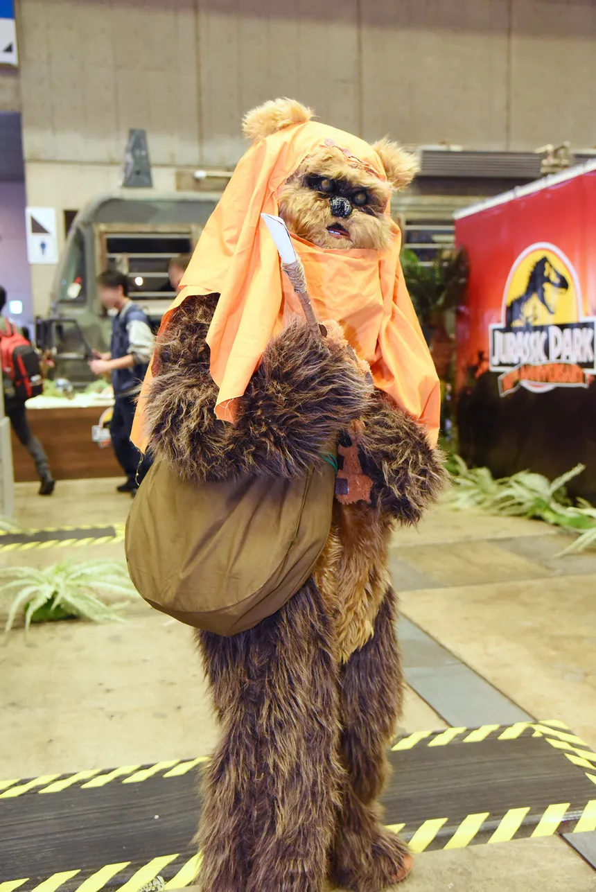 「スター・ウォーズ」のコスプレイヤー