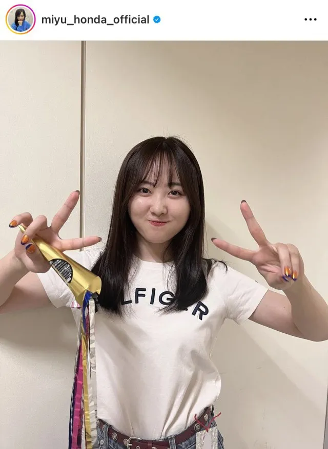 ※本田望結公式Instagram(miyu_honda_official)より