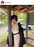 光宗薫、“宣材写真供養”で透き通るような美背中ショットを公開に「こんなに美しいのにもったいない」の声