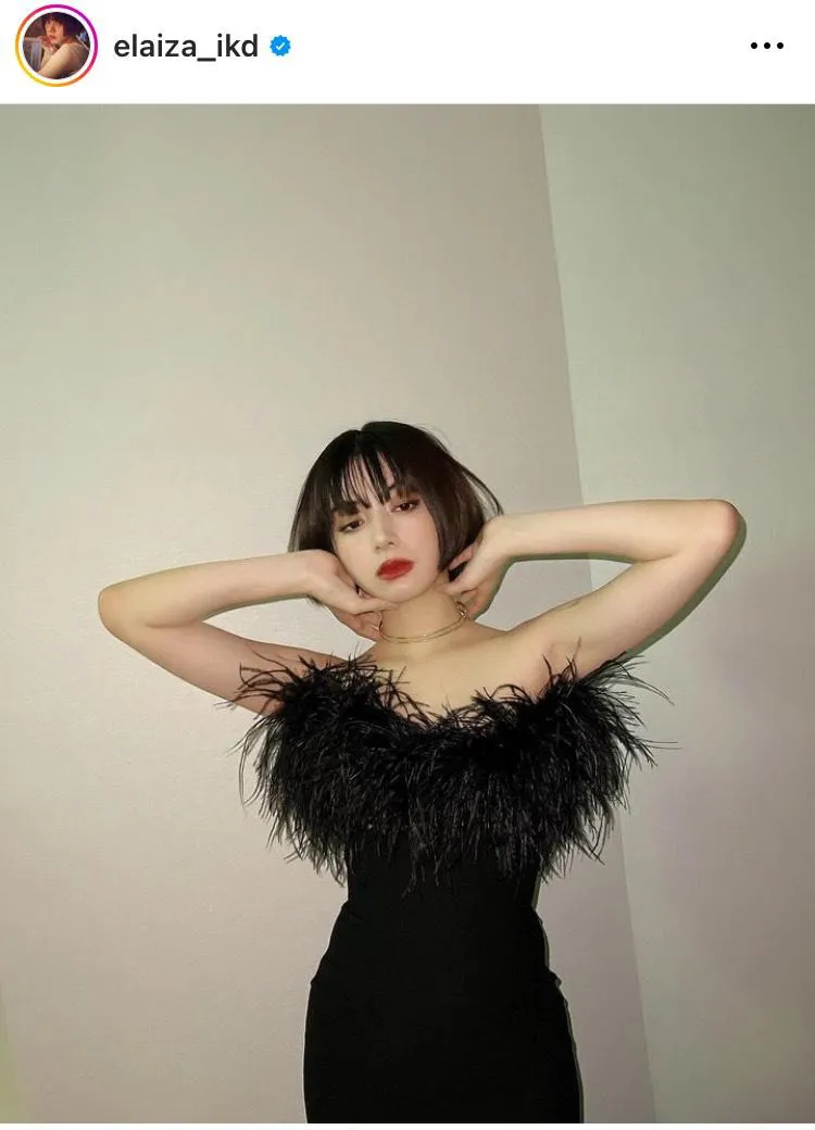池田エライザ、ヴィランみのあるドレス姿に人気モデルも「美しすぎてため息…」