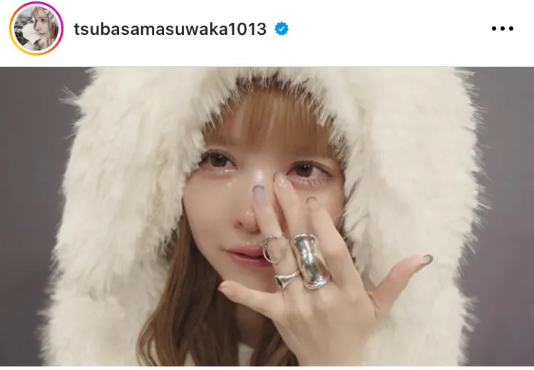 ※益若つばさ公式Instagram(tsubasamasuwaka1013)より