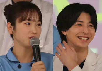 川栄李奈&高杉真宙、“チグハグコンビ”ショットに「癒される2人」「これから楽しみ~」と反響<となりのナースエイド>