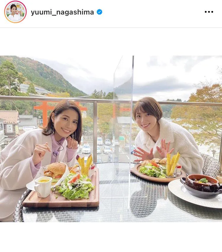 ※画像は永島優美アナ公式Instagram(yuumi_nagashima)のスクリーンショット