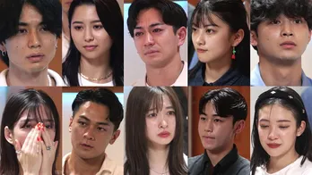 “脱落者”を参加者同士で決定する衝撃のルール発動に、椅子の上に立つほど驚くスタジオMC木村昴<LOVE CATCHER Japan>