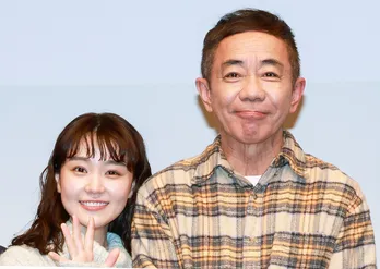 24年ぶり連ドラ主演の木梨憲武、“娘役”奈緒に感謝「奈緒ちゃんイコールカンペです(笑)」<春になったら>