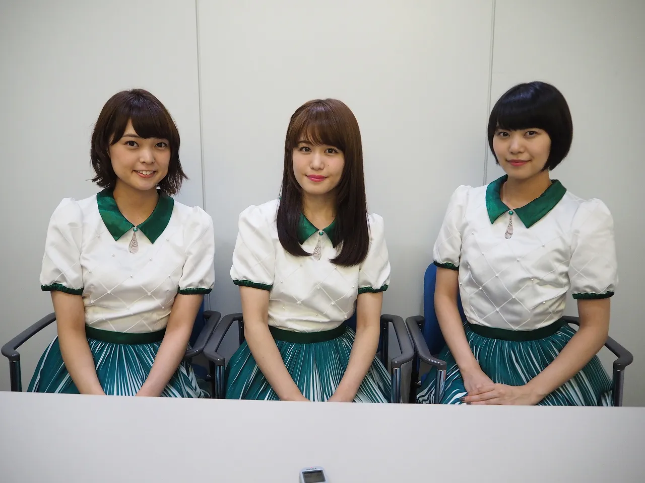NegiccoのKaede、Nao☆、Megu(左から)