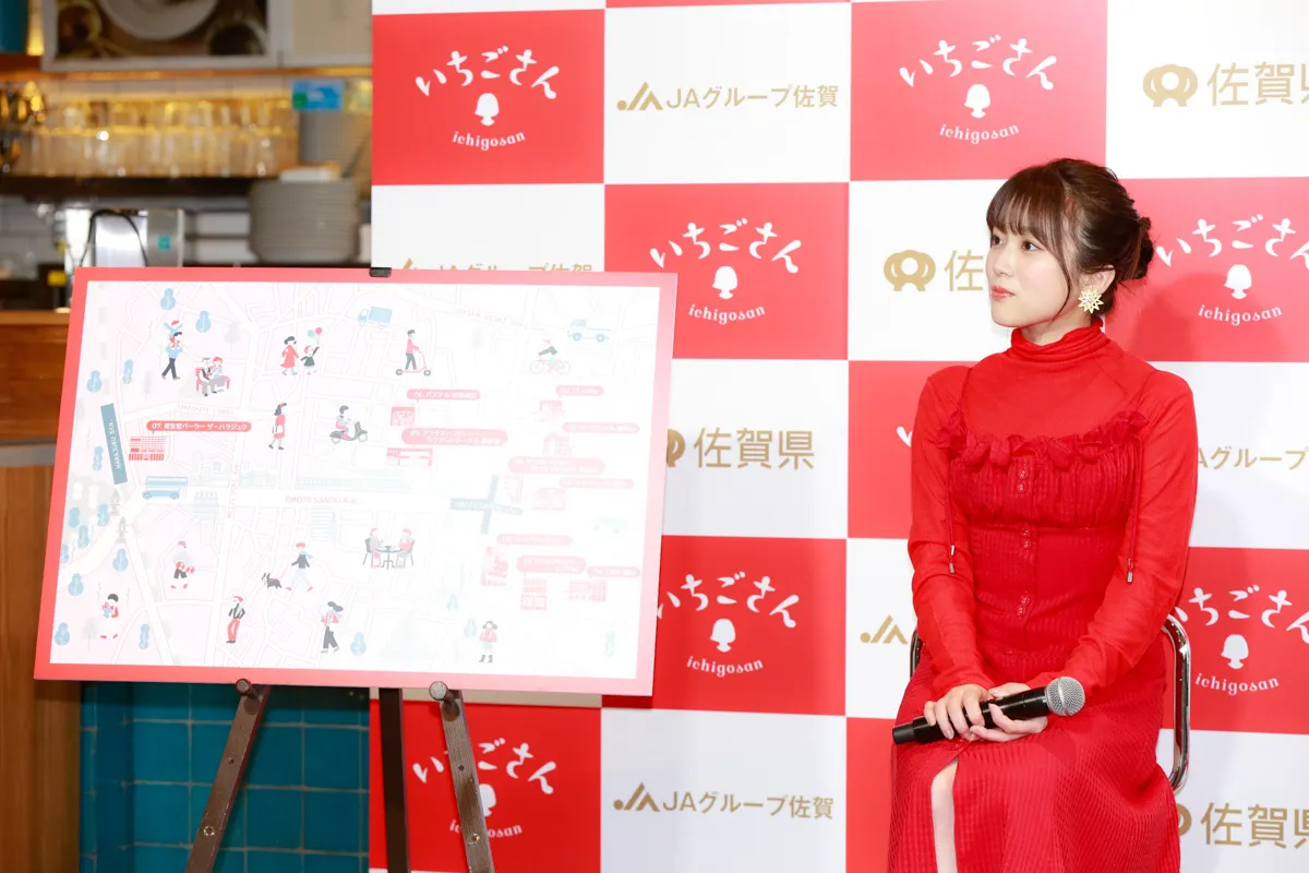 矢吹奈子 「いちごさんどう2024」開始イベントより