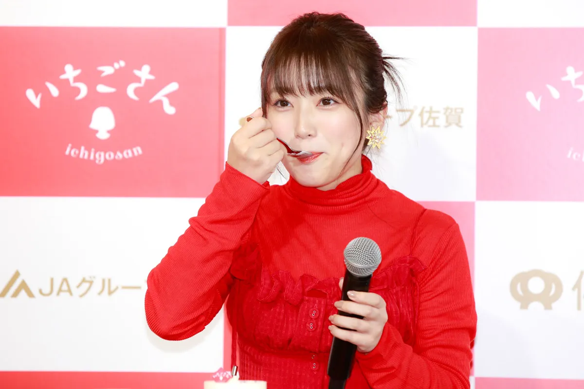 矢吹奈子 「いちごさんどう2024」開始イベントより