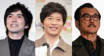林遣都&田中圭&吉田鋼太郎、キッチンでのバトル撮影後に満面の笑み…「仲良さそうでほっとした~」と反響<おっさんずラブ>