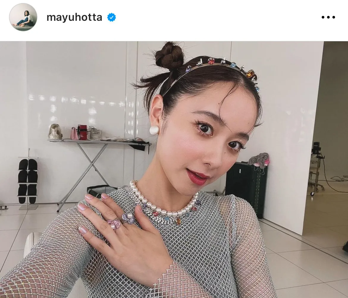 【写真】堀田真由、パワーパフガールズをイメージしたメイクアップに「ツインお団子かわいい！」の声