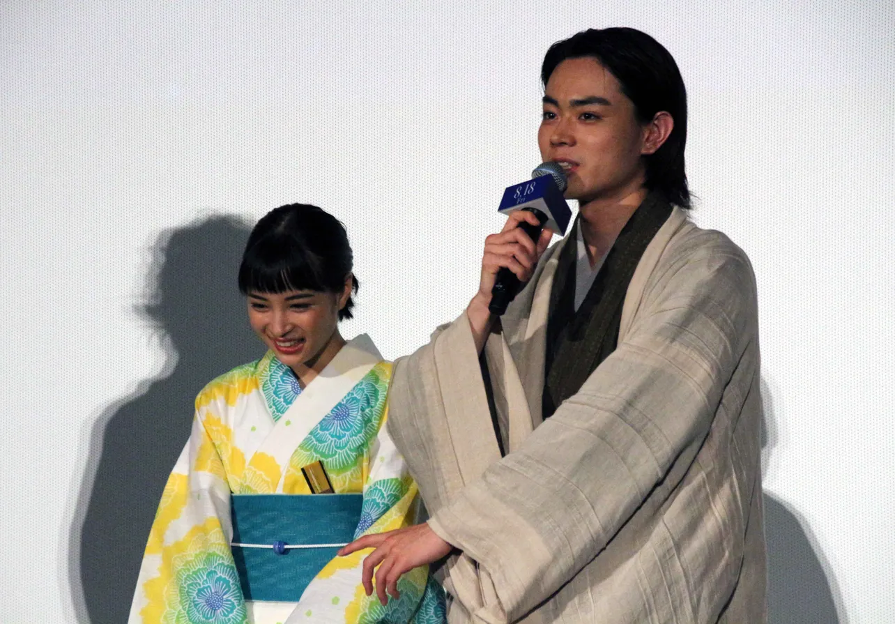菅田将暉は主人公・なずなの魅力を「とにかく作品を見てもらったら分かる」と観客に訴える