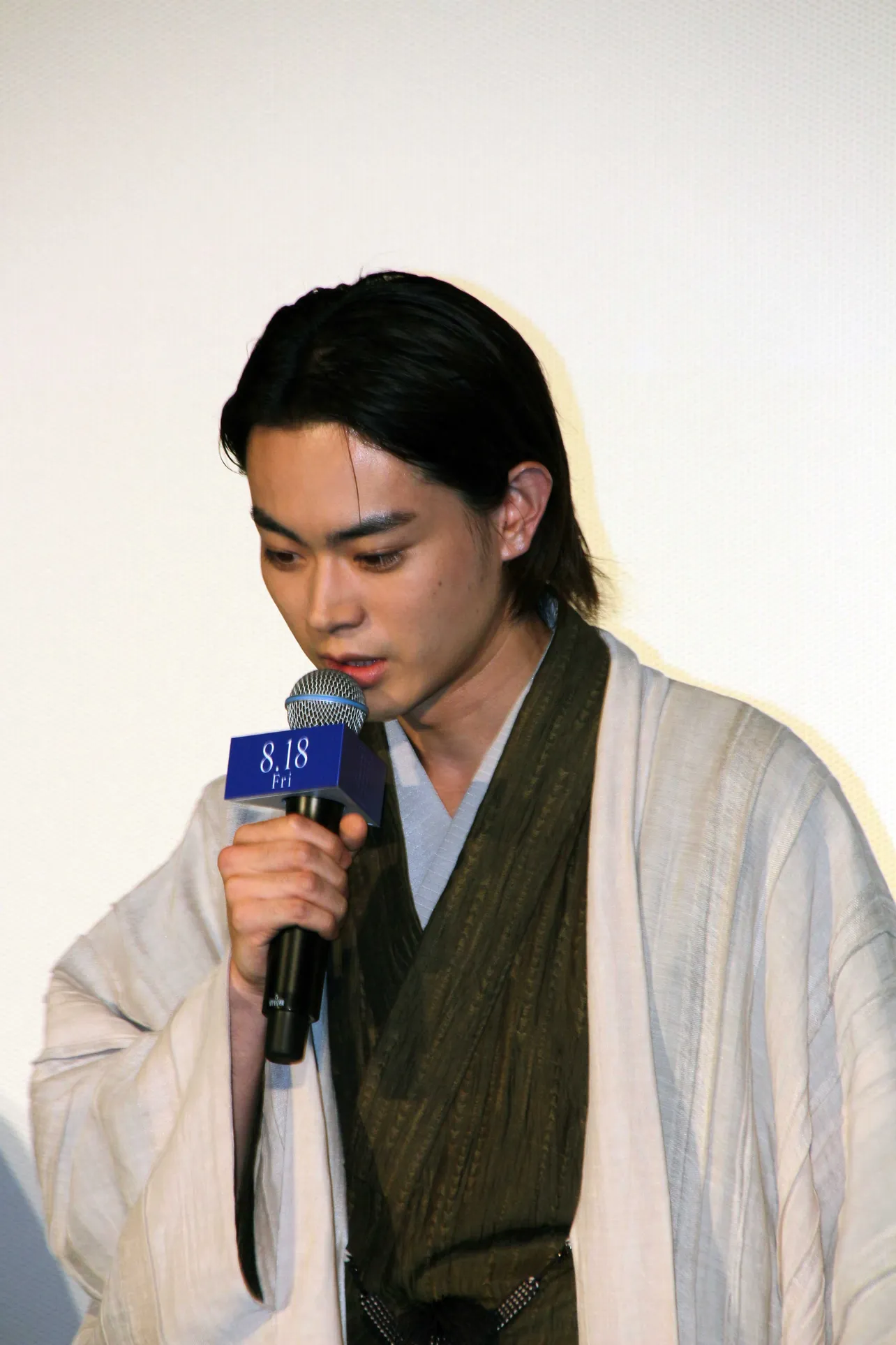 主人公・なずな(広瀬すず)に思いを寄せる典道を演じた菅田将暉