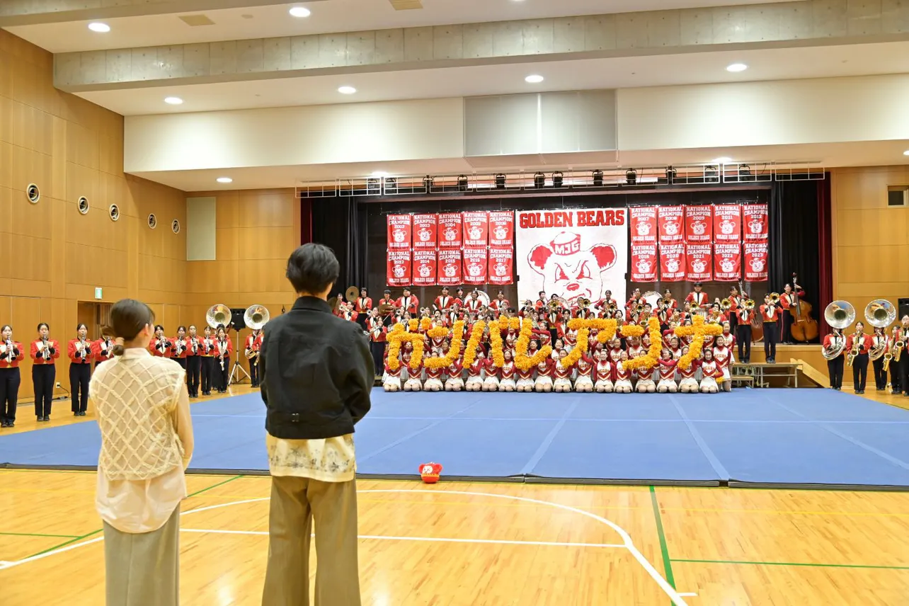   サプライズ訪問イベントの様子