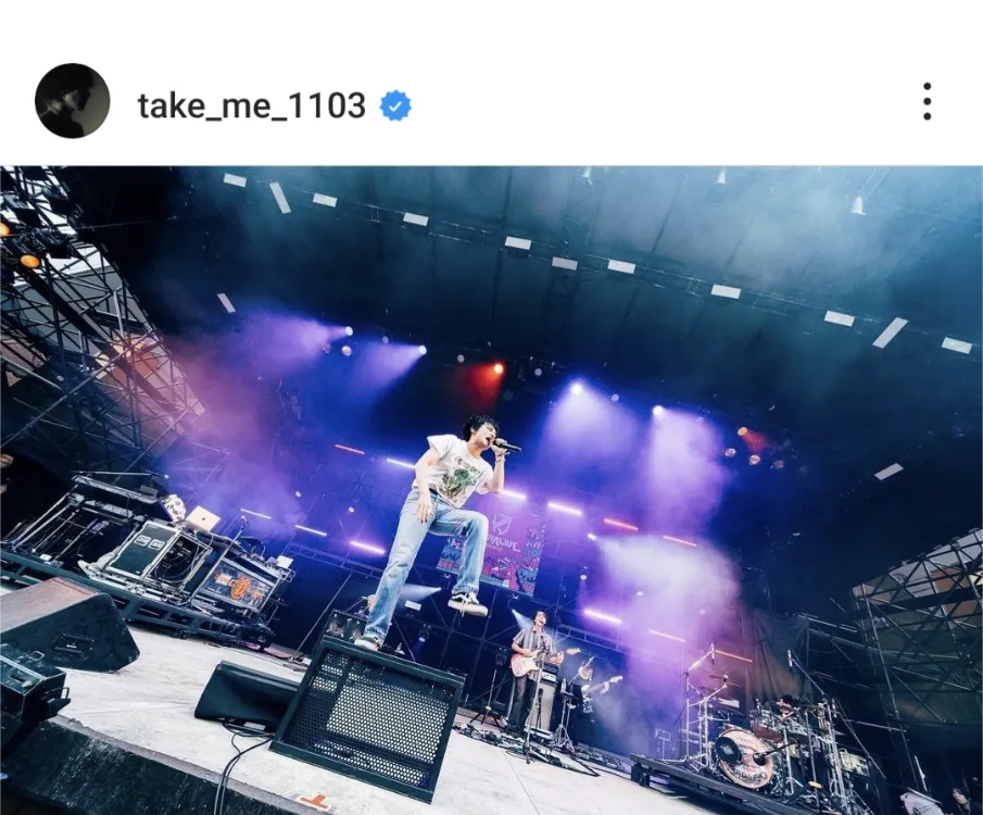  ※北村匠海公式Instagram(take_me_1103)より