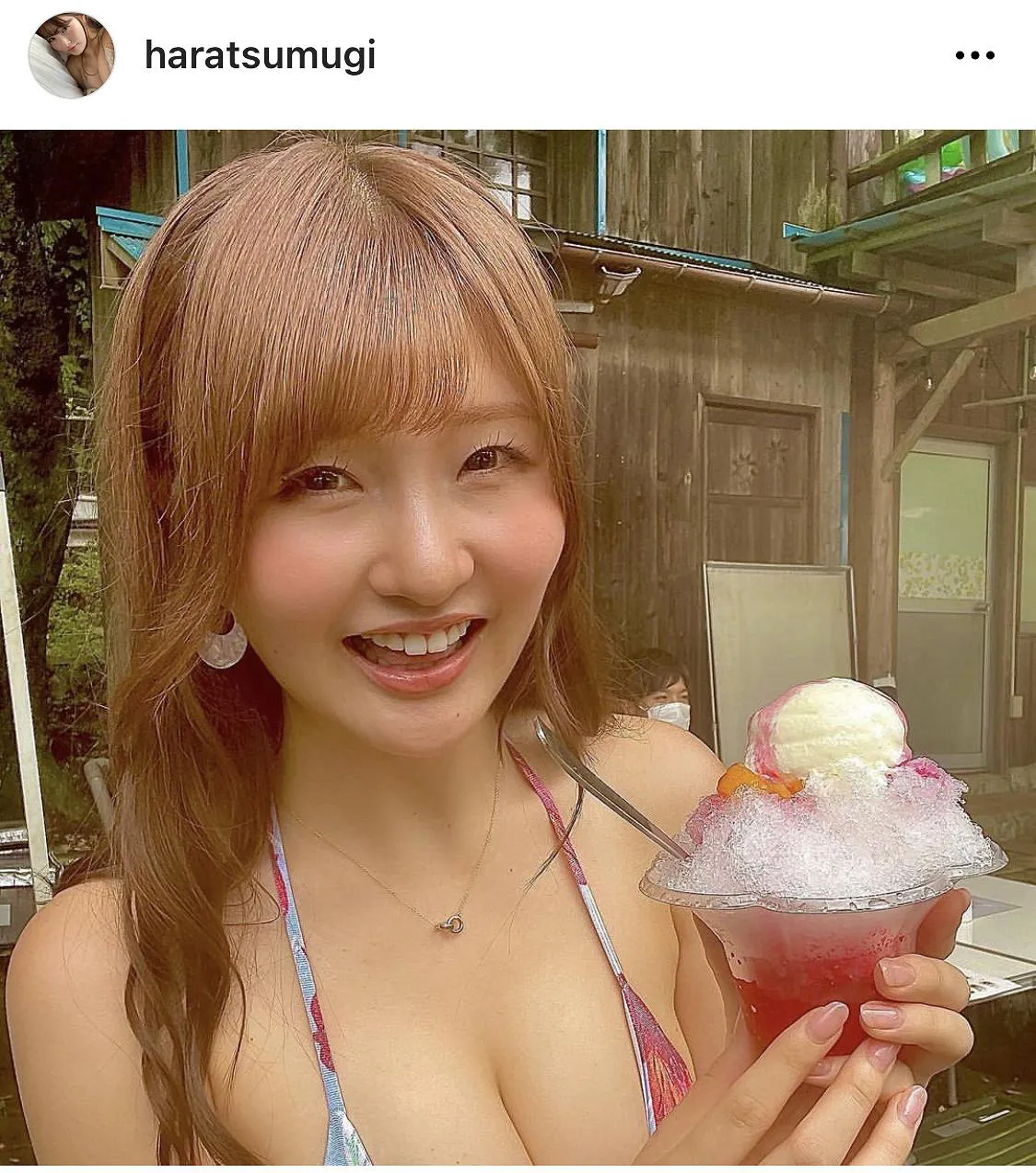 ※画像は原つむぎ(haratsumugi)オフィシャルInstagramのスクリーンショット