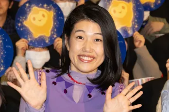 横澤夏子、娘には“人の願い”に耳を傾けられる「思いやりのある子に育ってほしい」『ウィッシュ』応援上映記念イベントに登壇