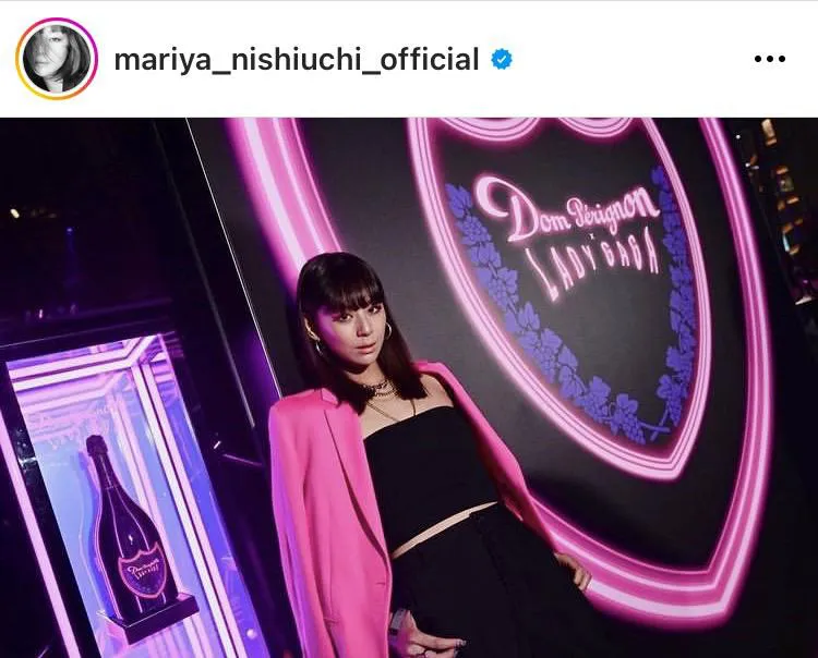 ※西内まりやオフィシャルInstagram(mariya_nishiuchi_official)より